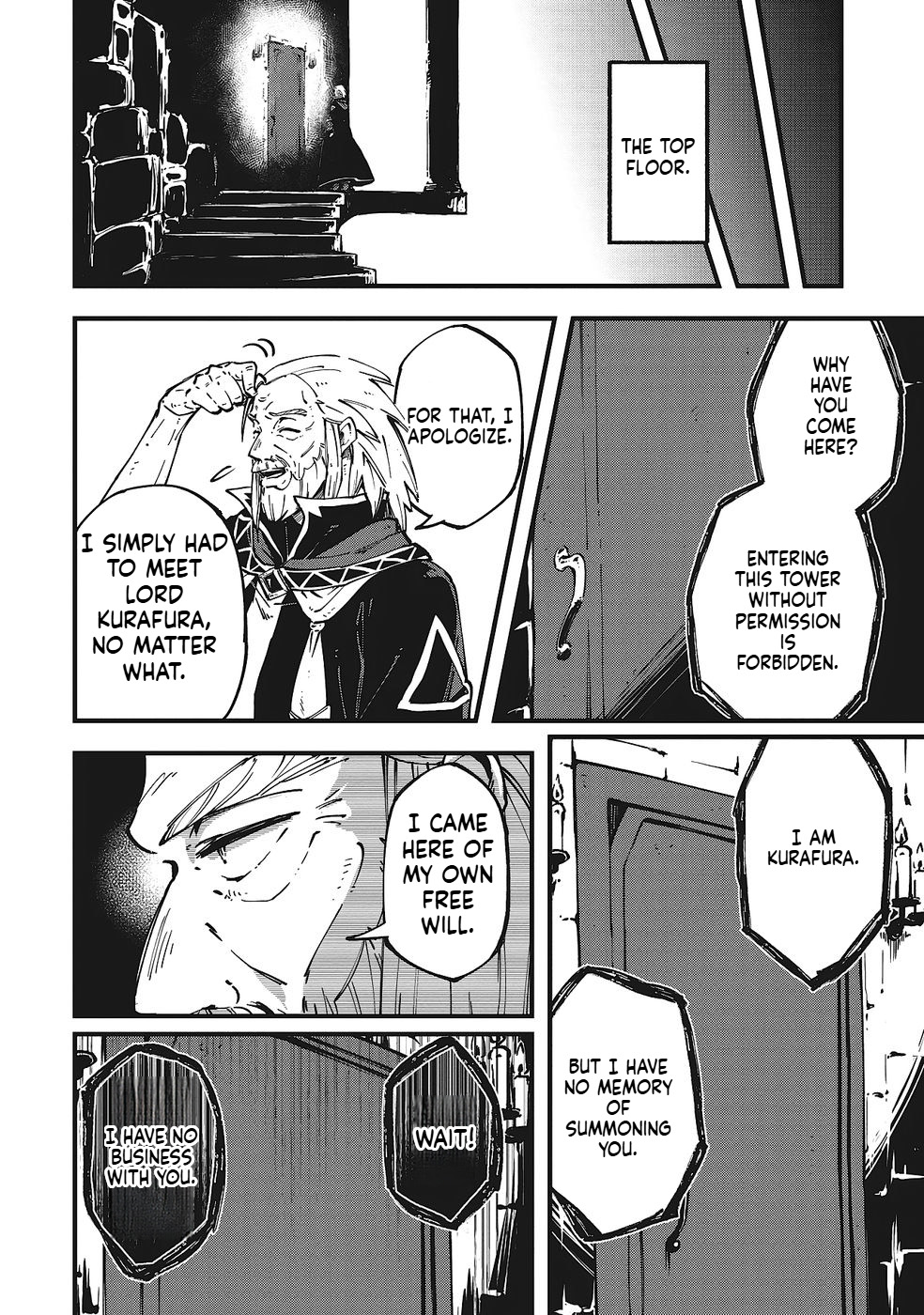 A Mysterious Old Wizard Who Only Uses Rudimentary Magic Goes on a Journey Chapter 3 Page 5