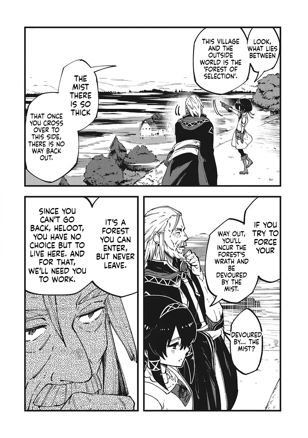 A Mysterious Old Wizard Who Only Uses Rudimentary Magic Goes on a Journey Chapter 2 Page 5