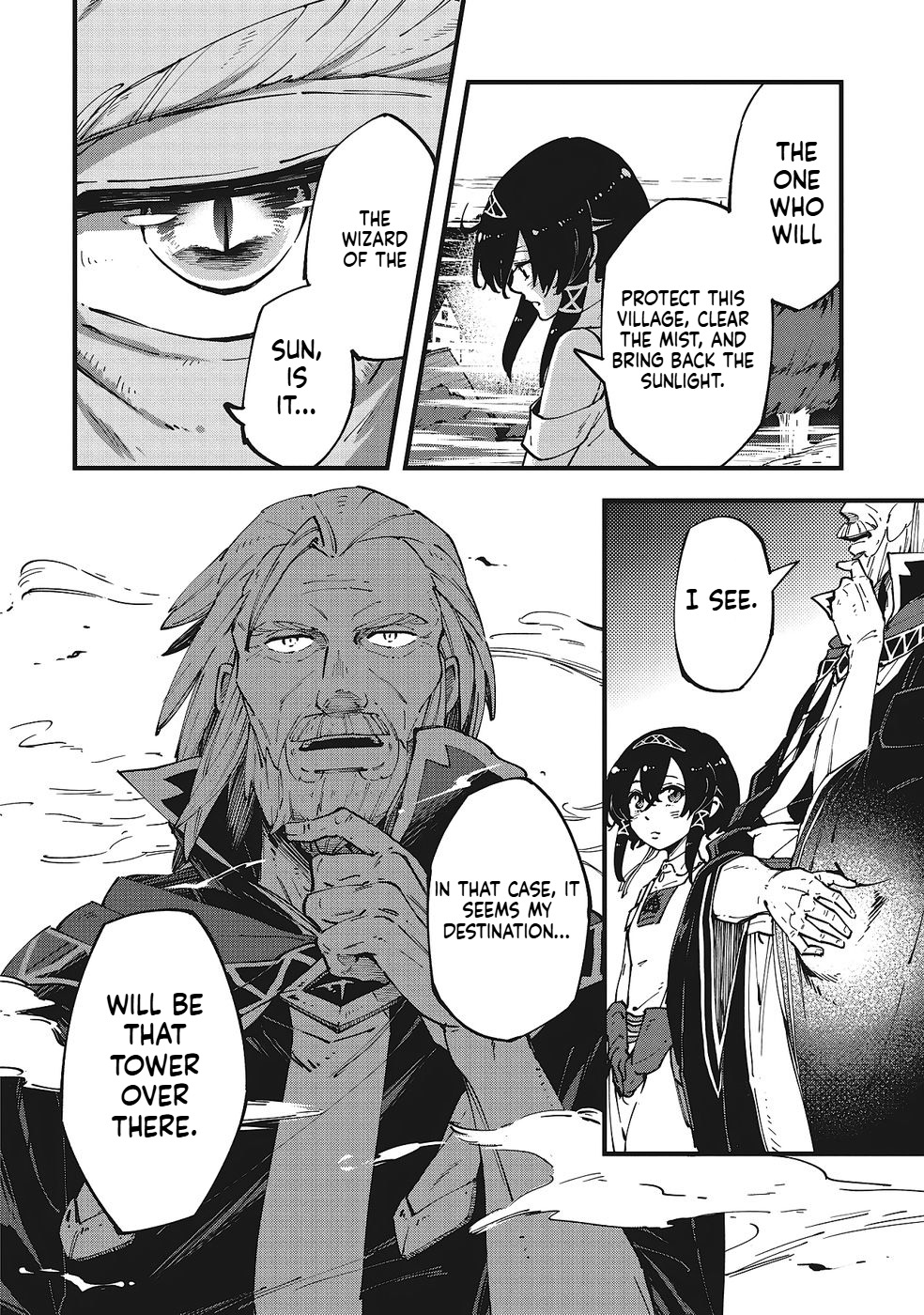 A Mysterious Old Wizard Who Only Uses Rudimentary Magic Goes on a Journey Chapter 2 Page 15