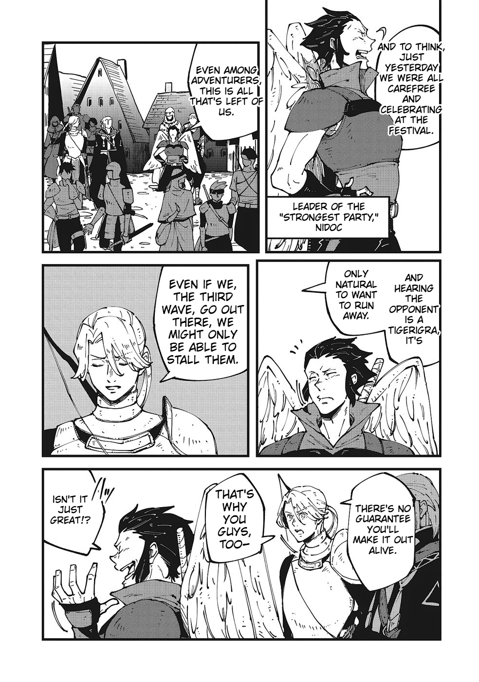 A Mysterious Old Wizard Who Only Uses Rudimentary Magic Goes on a Journey Chapter 8 Page 4