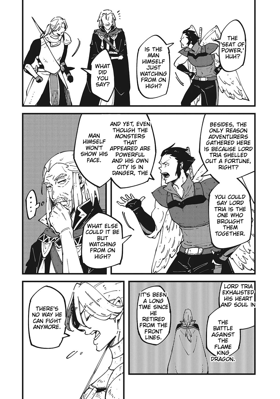A Mysterious Old Wizard Who Only Uses Rudimentary Magic Goes on a Journey Chapter 8 Page 7