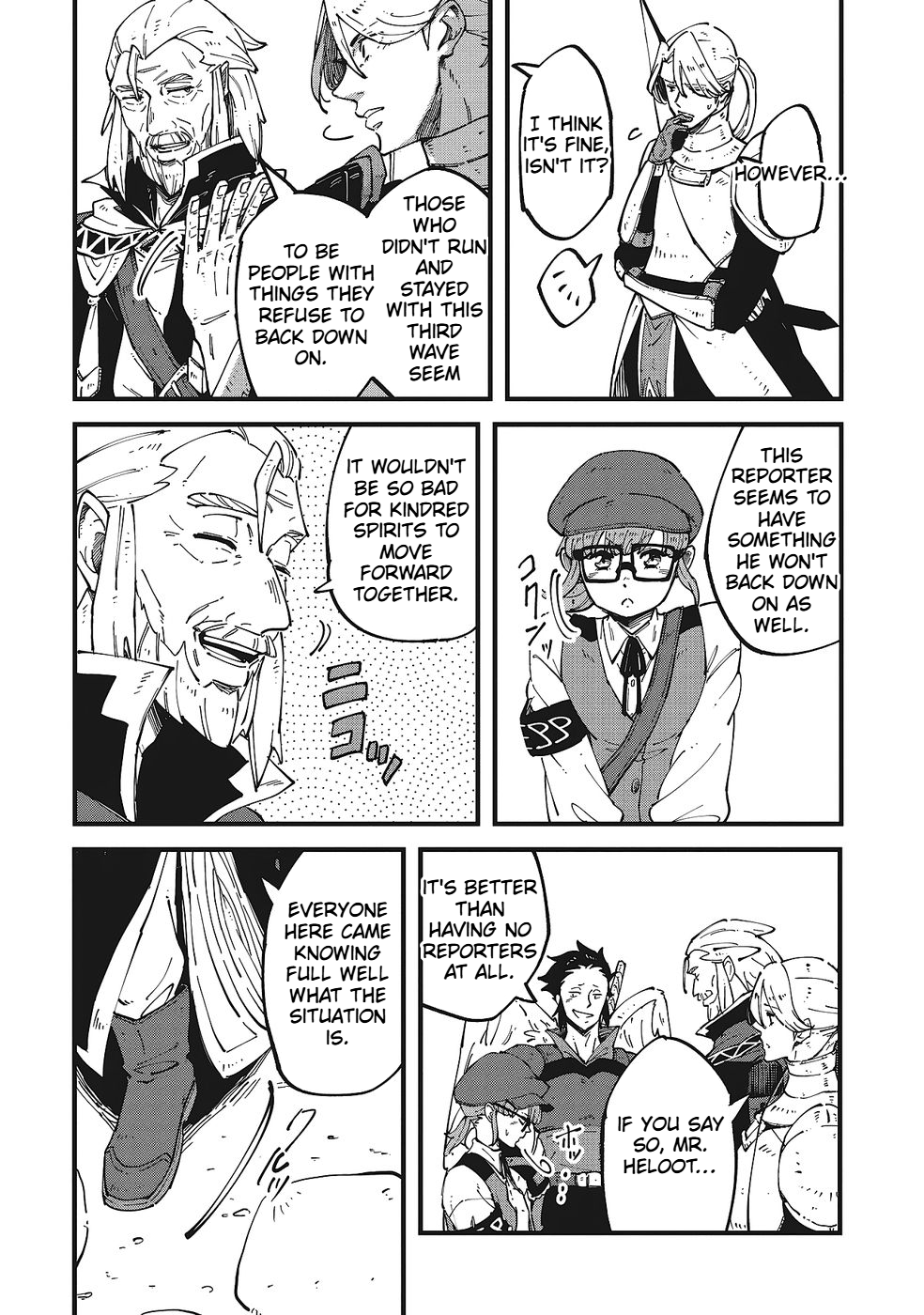 A Mysterious Old Wizard Who Only Uses Rudimentary Magic Goes on a Journey Chapter 8 Page 11
