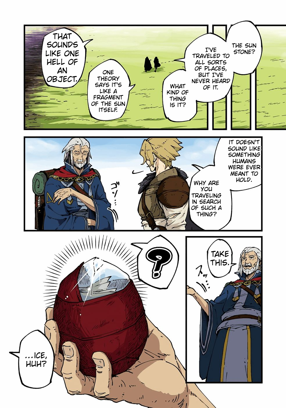 A Mysterious Old Wizard Who Only Uses Rudimentary Magic Goes on a Journey Chapter 6 Page 2