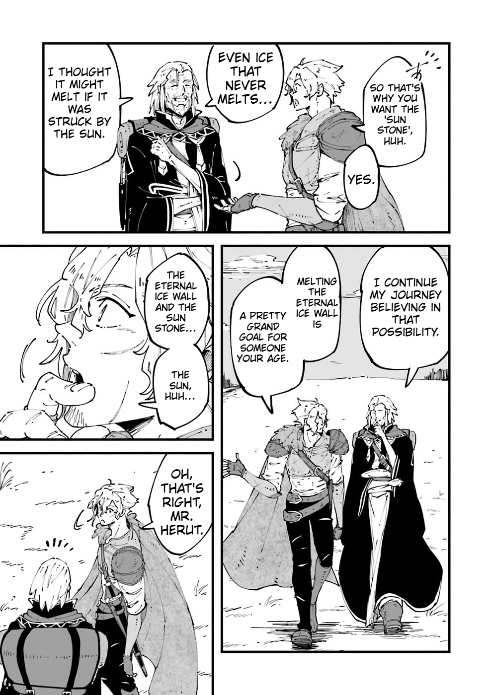 A Mysterious Old Wizard Who Only Uses Rudimentary Magic Goes on a Journey Chapter 6 Page 7