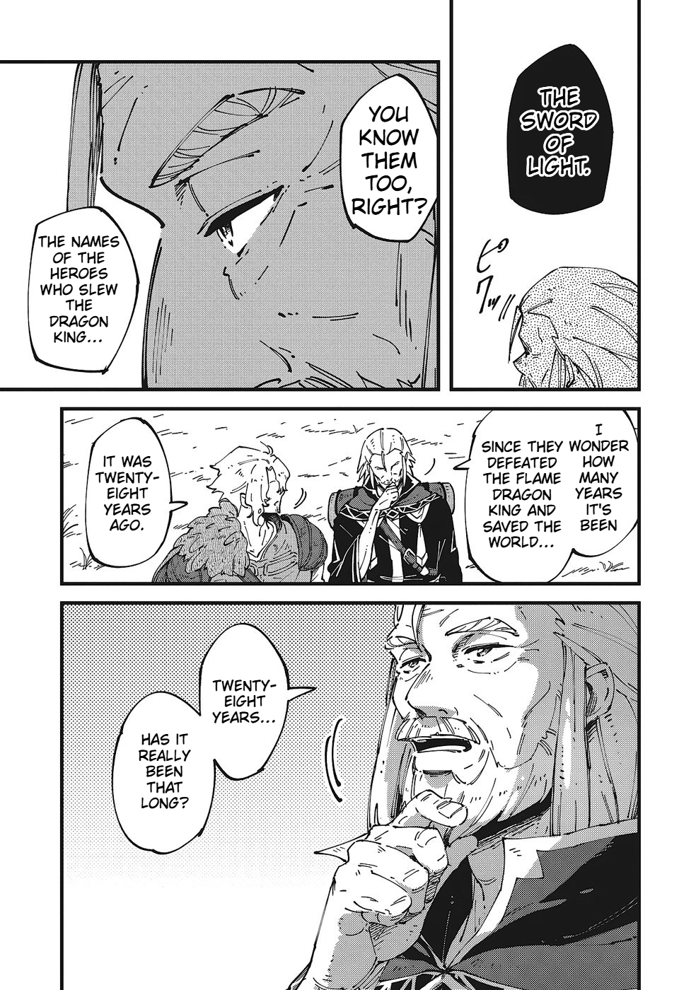 A Mysterious Old Wizard Who Only Uses Rudimentary Magic Goes on a Journey Chapter 6 Page 9