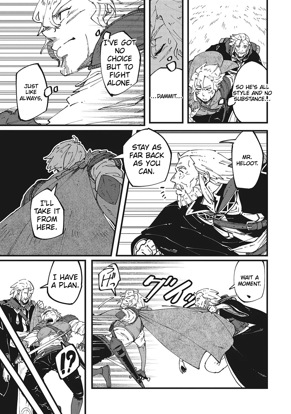 A Mysterious Old Wizard Who Only Uses Rudimentary Magic Goes on a Journey Chapter 6 Page 19
