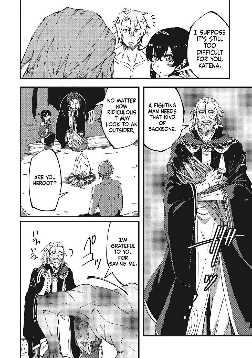 A Mysterious Old Wizard Who Only Uses Rudimentary Magic Goes on a Journey Chapter 5 Page 7