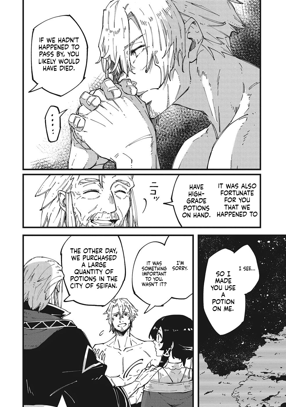 A Mysterious Old Wizard Who Only Uses Rudimentary Magic Goes on a Journey Chapter 5 Page 9