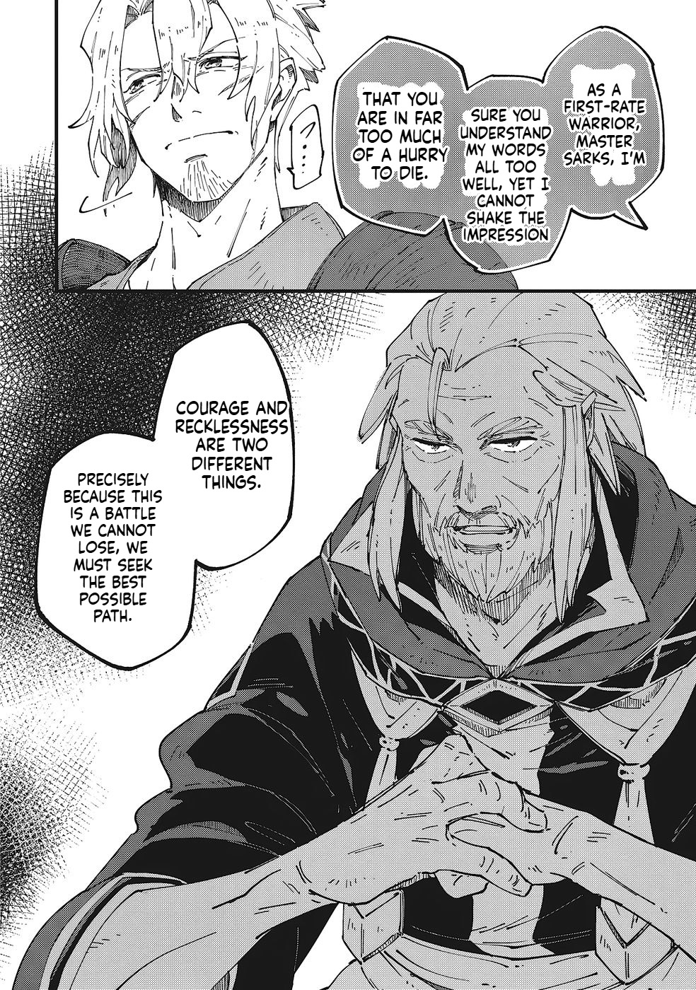 A Mysterious Old Wizard Who Only Uses Rudimentary Magic Goes on a Journey Chapter 5 Page 19