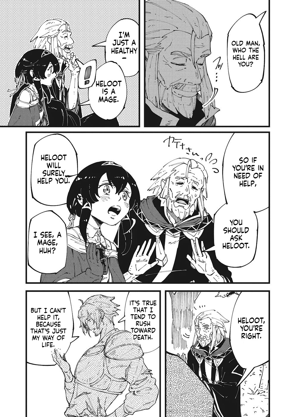 A Mysterious Old Wizard Who Only Uses Rudimentary Magic Goes on a Journey Chapter 5 Page 20