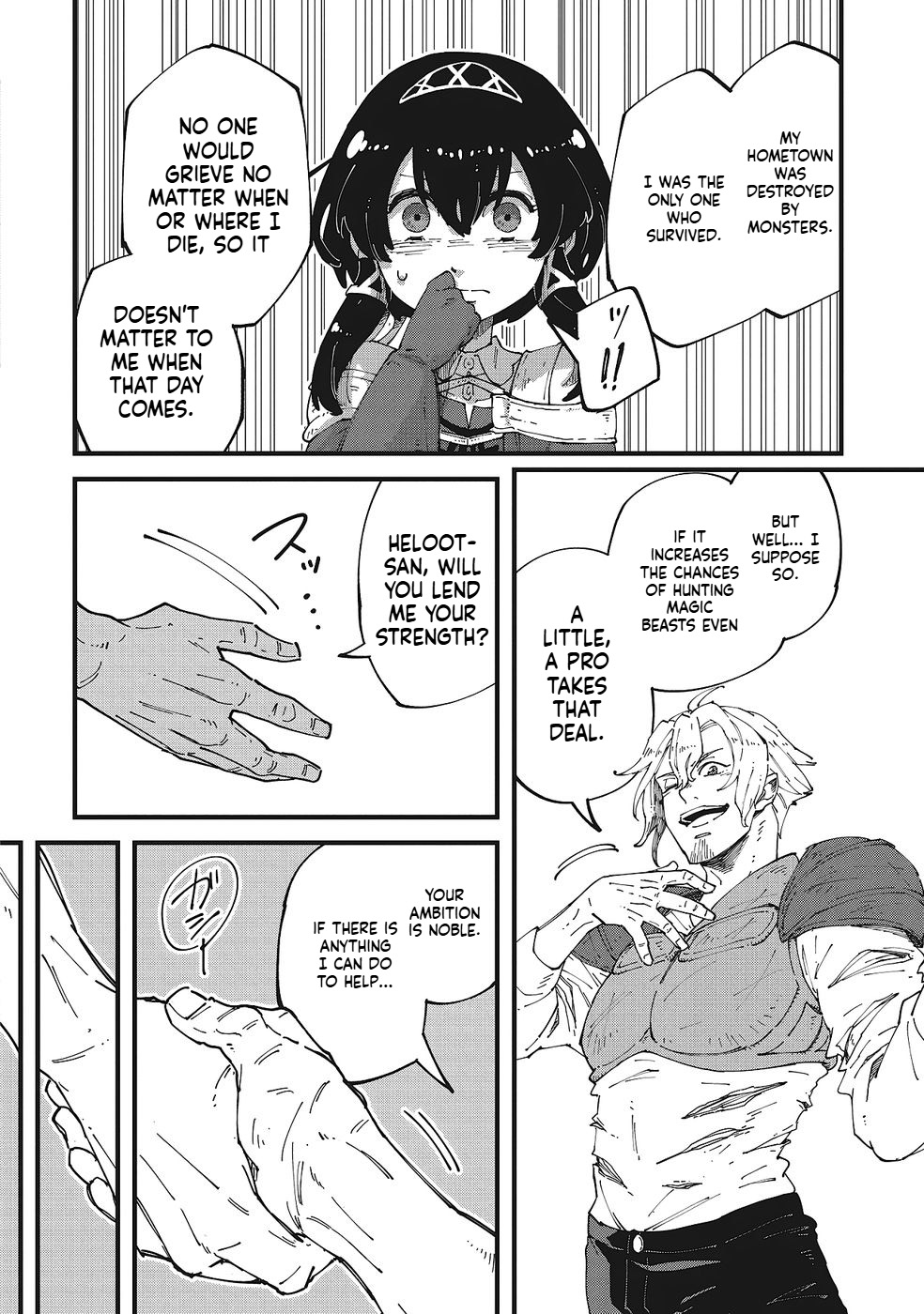A Mysterious Old Wizard Who Only Uses Rudimentary Magic Goes on a Journey Chapter 5 Page 21
