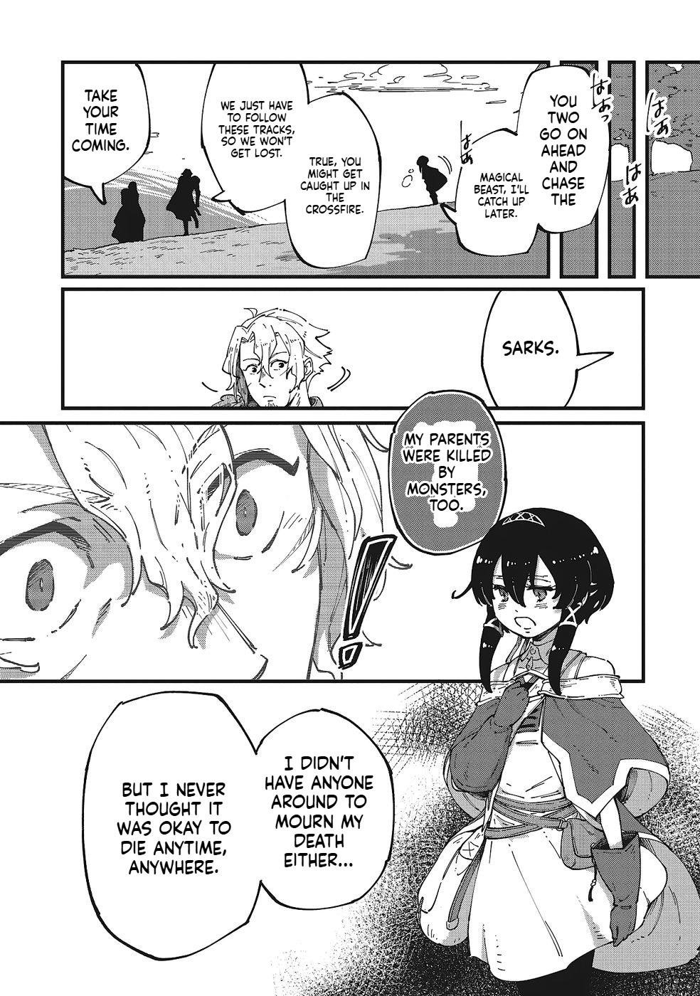 A Mysterious Old Wizard Who Only Uses Rudimentary Magic Goes on a Journey Chapter 5 Page 22