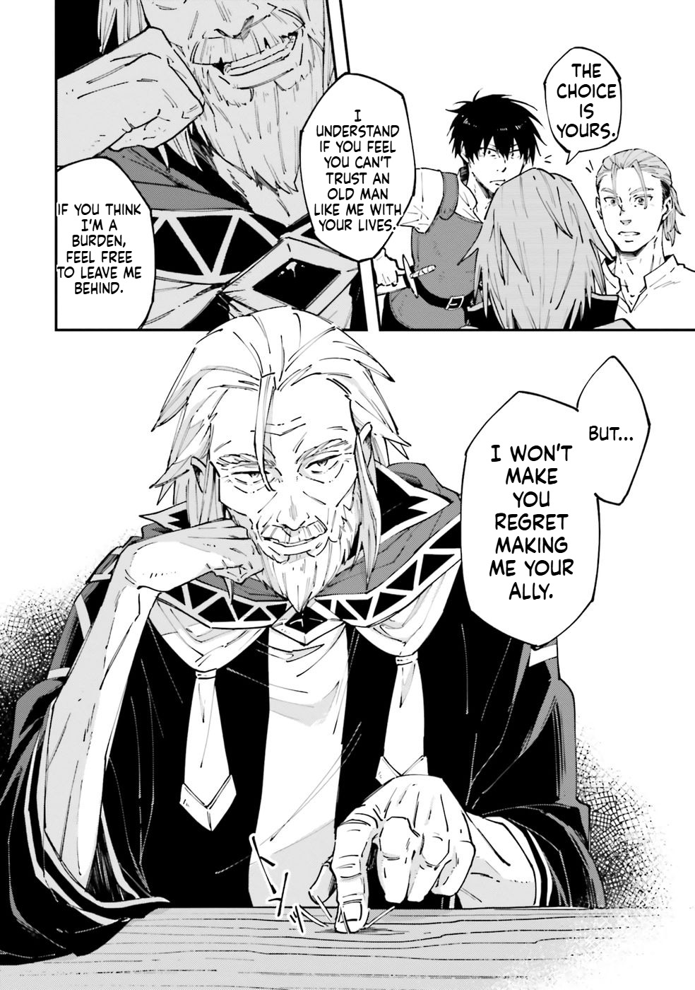 A Mysterious Old Wizard Who Only Uses Rudimentary Magic Goes on a Journey Chapter 1 Page 9