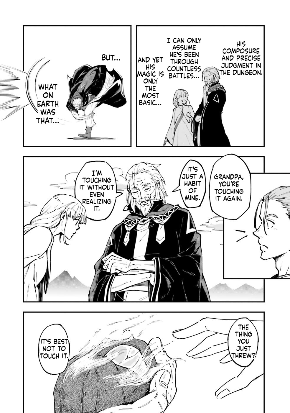 A Mysterious Old Wizard Who Only Uses Rudimentary Magic Goes on a Journey Chapter 1 Page 41