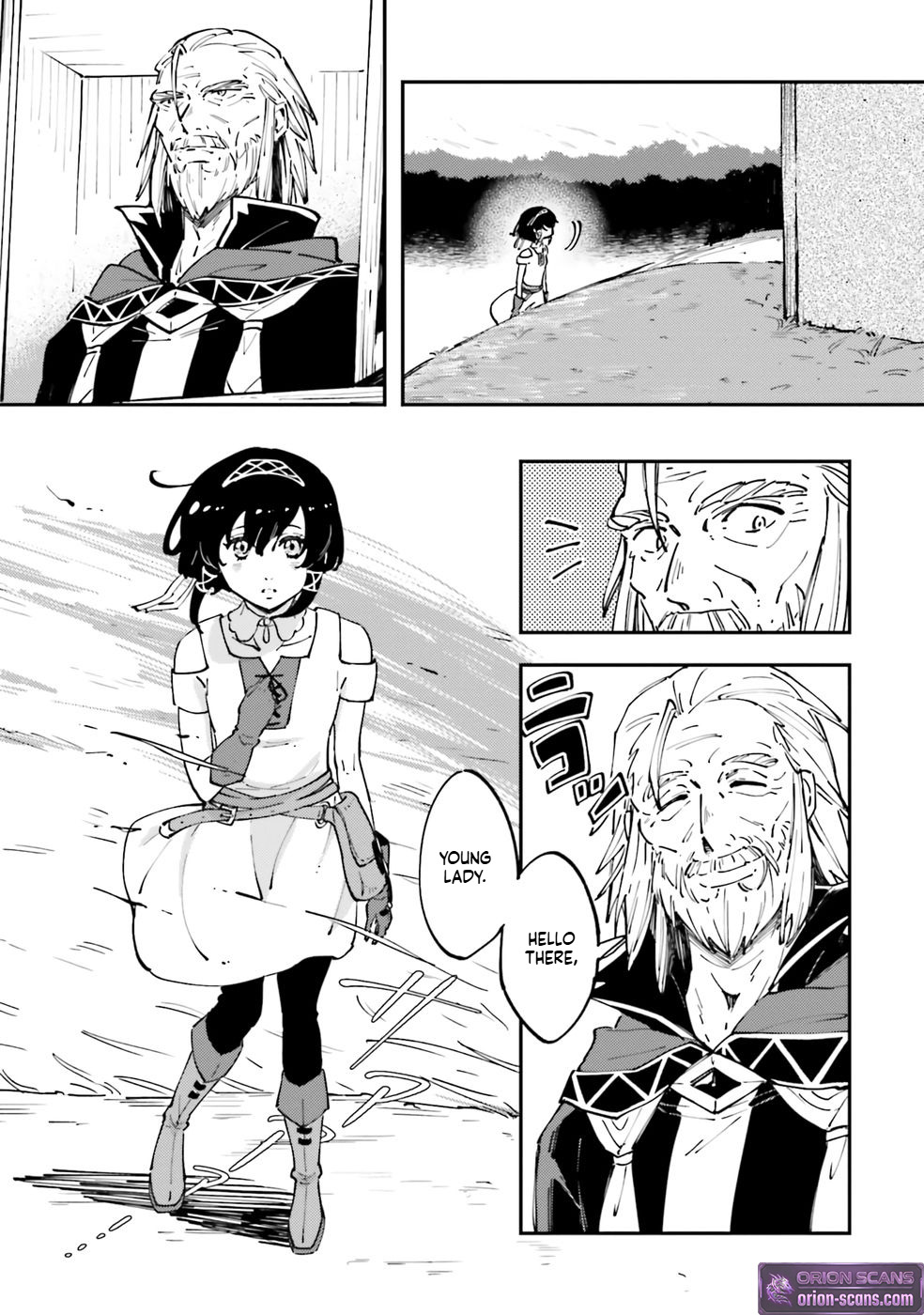 A Mysterious Old Wizard Who Only Uses Rudimentary Magic Goes on a Journey Chapter 1 Page 46