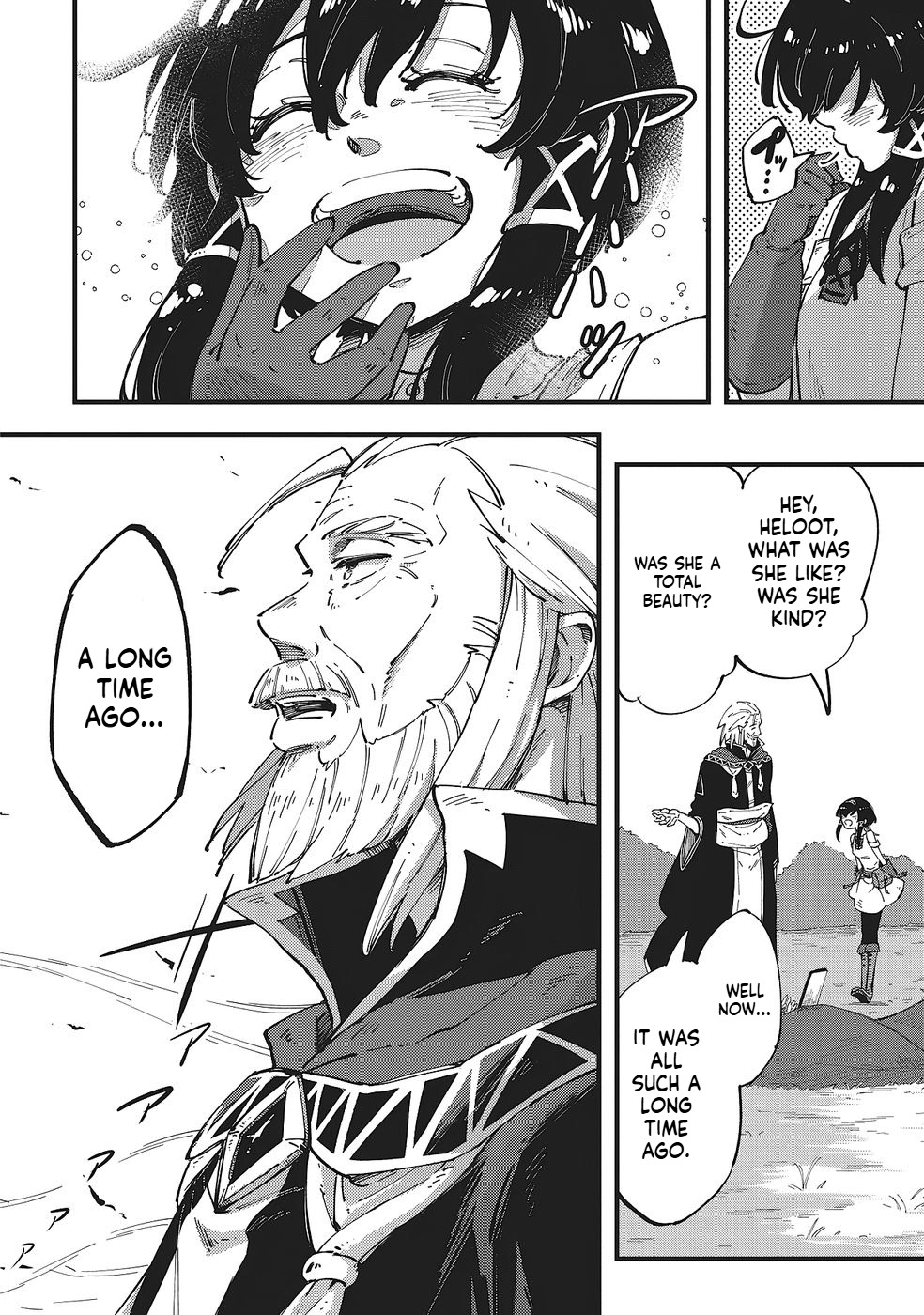 A Mysterious Old Wizard Who Only Uses Rudimentary Magic Goes on a Journey Chapter 4 Page 29