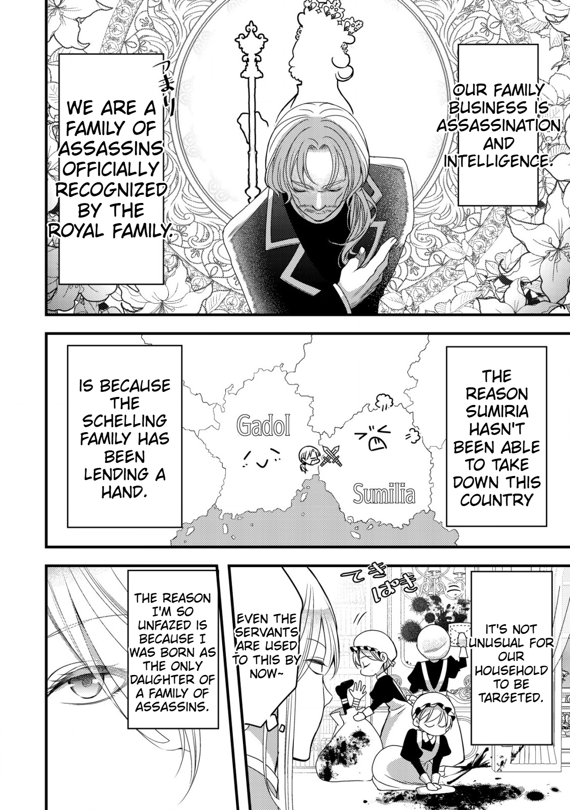 A Reincarnated Female Mafia Boss Wants to Live an Ordinary Life in Another World Chapter 1 Page 9