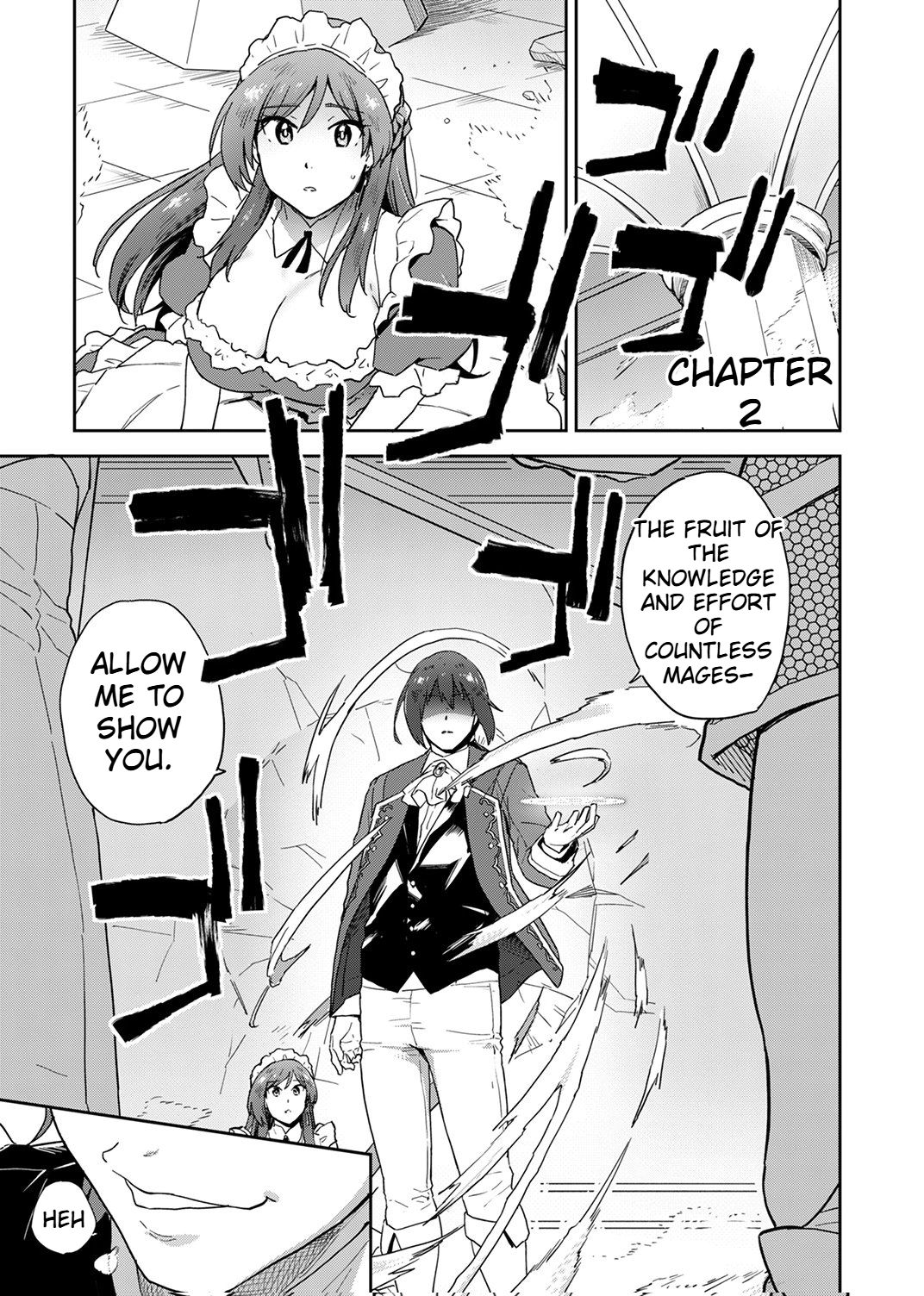 A reincarnated magician Chapter 2 Page 2