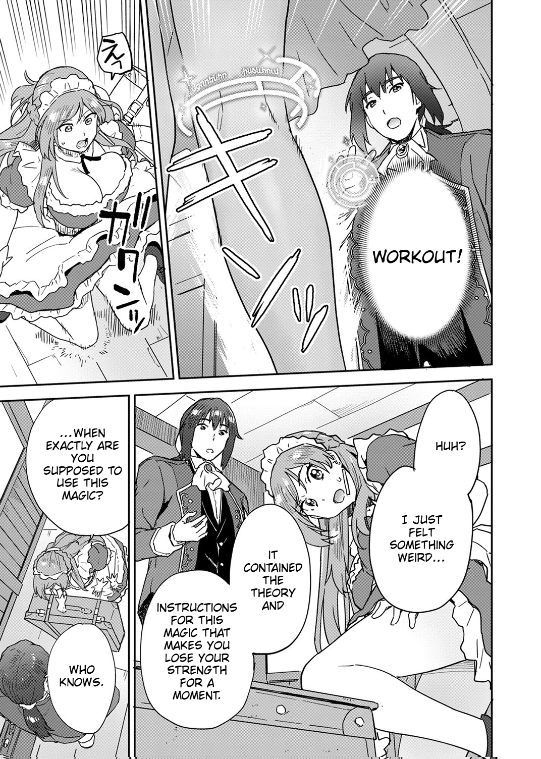 A reincarnated magician Chapter 4 Page 8