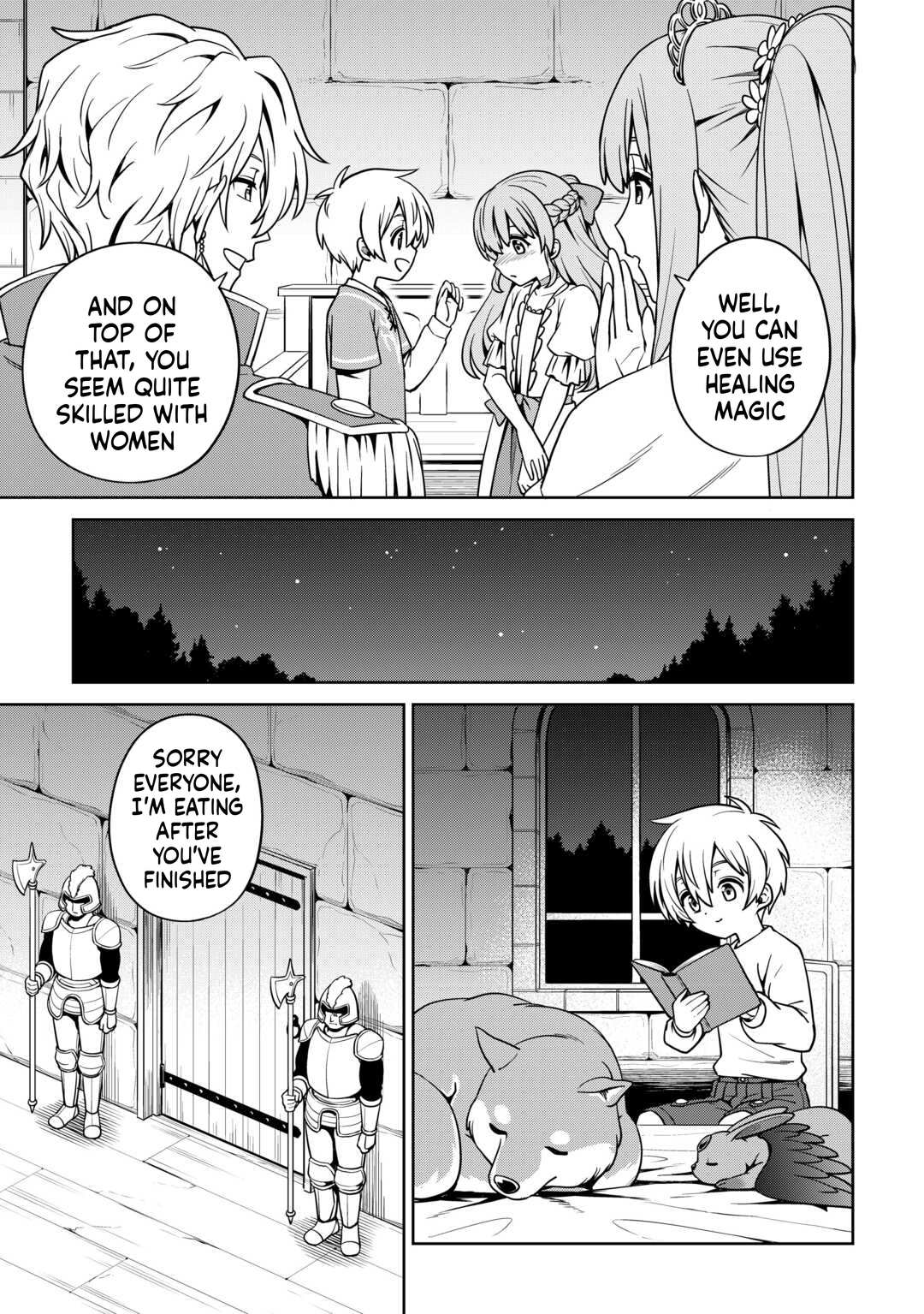 A Slow Life is Impossible in Another World: The Holy Beast Master Was Raised on an Island  Chapter 8 Page 12