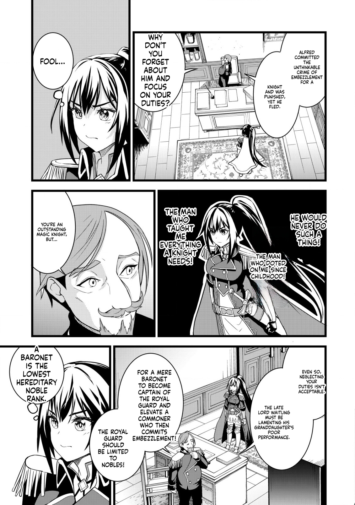 Abandoned Knight's Reversal Chapter 3 Page 22