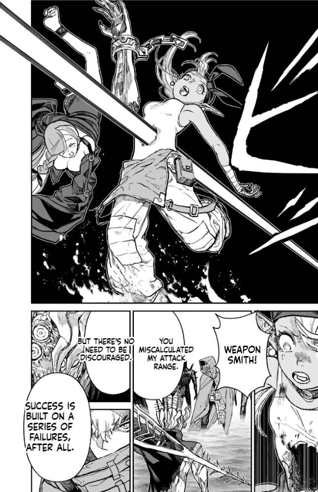Abandoned: The Hero Who's So Strong He Breaks Every Weapon, and the Elf Weaponsmith Chapter 26 Page 17