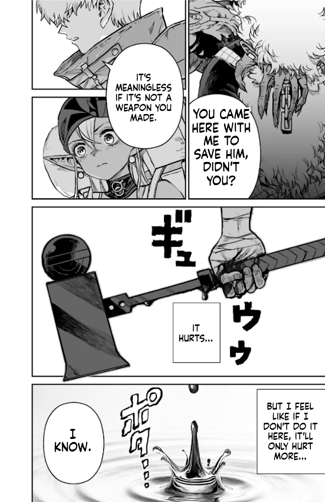 Abandoned: The Hero Who's So Strong He Breaks Every Weapon, and the Elf Weaponsmith Chapter 24 Page 5