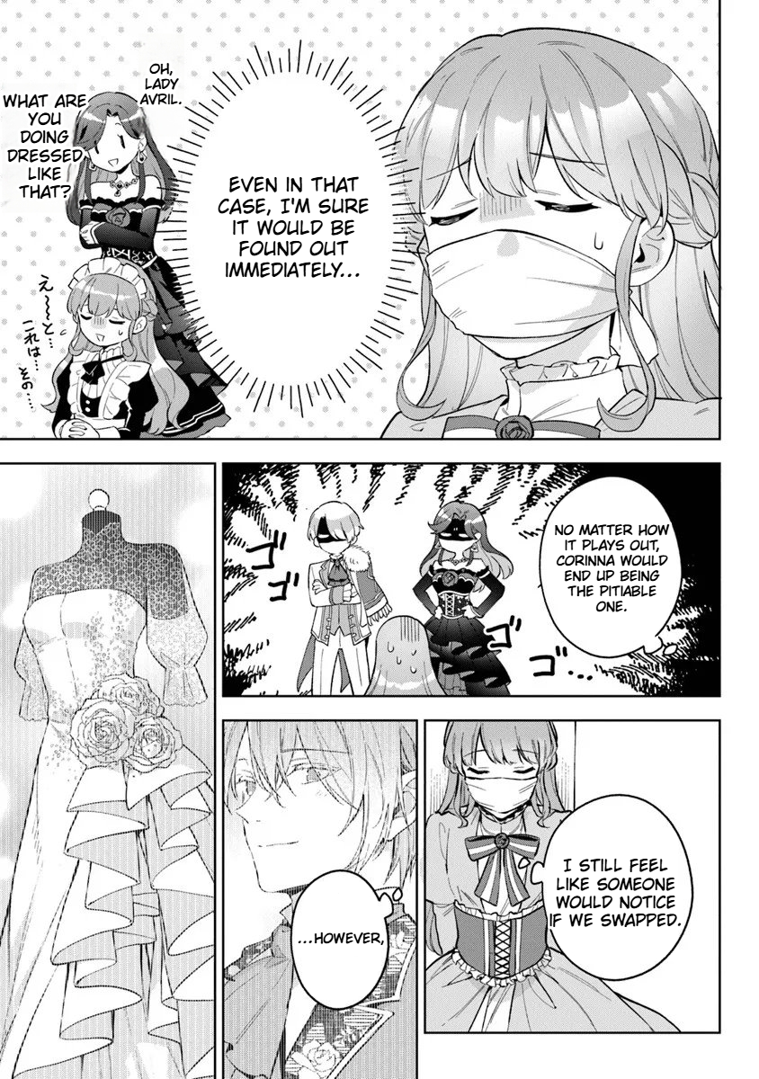 An Incompetent Woman Wants to Be a Villainess ~The Daughter Who Married as a Substitute for Her Stepsister Didn't Notice the Duke's Doting Chapter 20.2 Page 9
