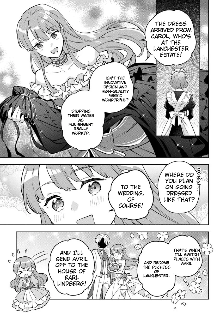An Incompetent Woman Wants to Be a Villainess ~The Daughter Who Married as a Substitute for Her Stepsister Didn't Notice the Duke's Doting Chapter 19.2 Page 12
