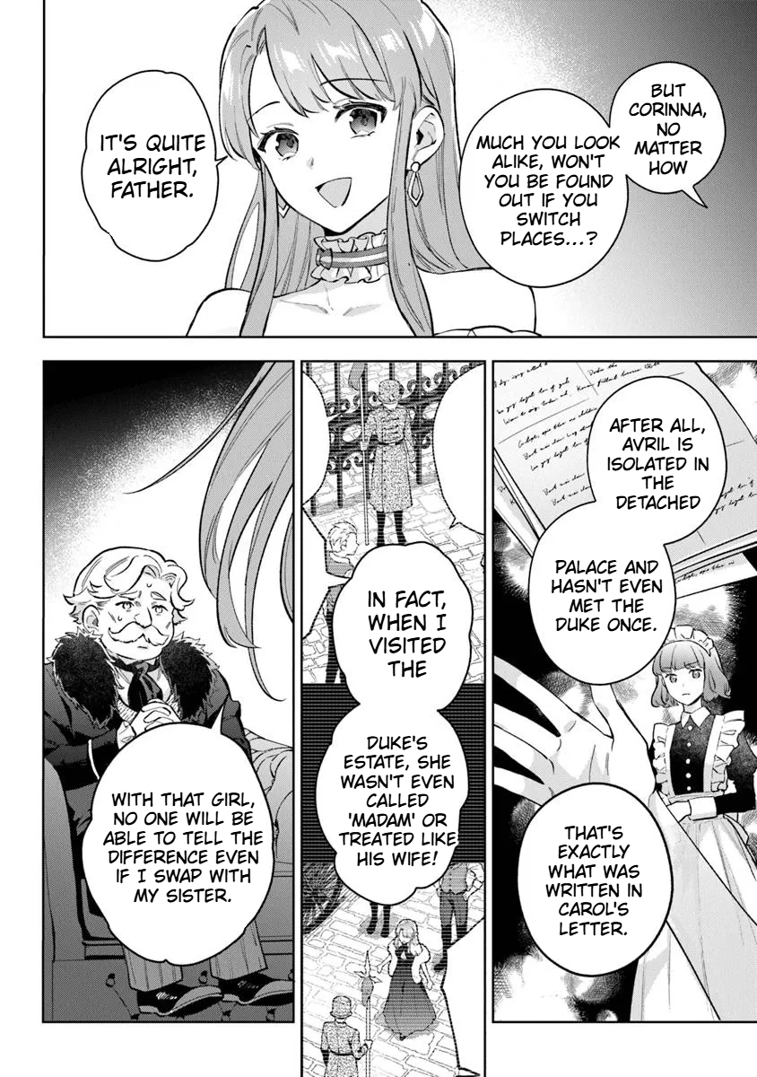 An Incompetent Woman Wants to Be a Villainess ~The Daughter Who Married as a Substitute for Her Stepsister Didn't Notice the Duke's Doting Chapter 19.2 Page 13