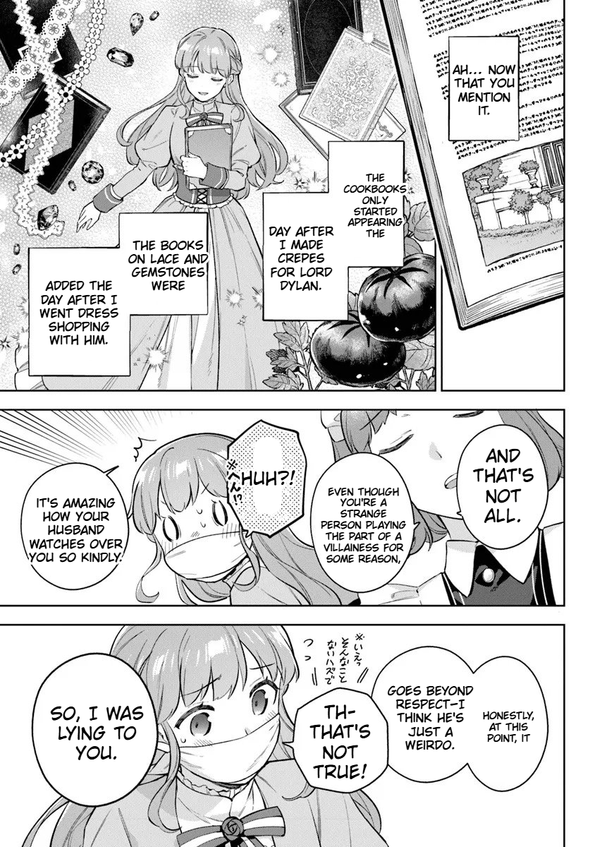 An Incompetent Woman Wants to Be a Villainess ~The Daughter Who Married as a Substitute for Her Stepsister Didn't Notice the Duke's Doting Chapter 21.1 Page 8