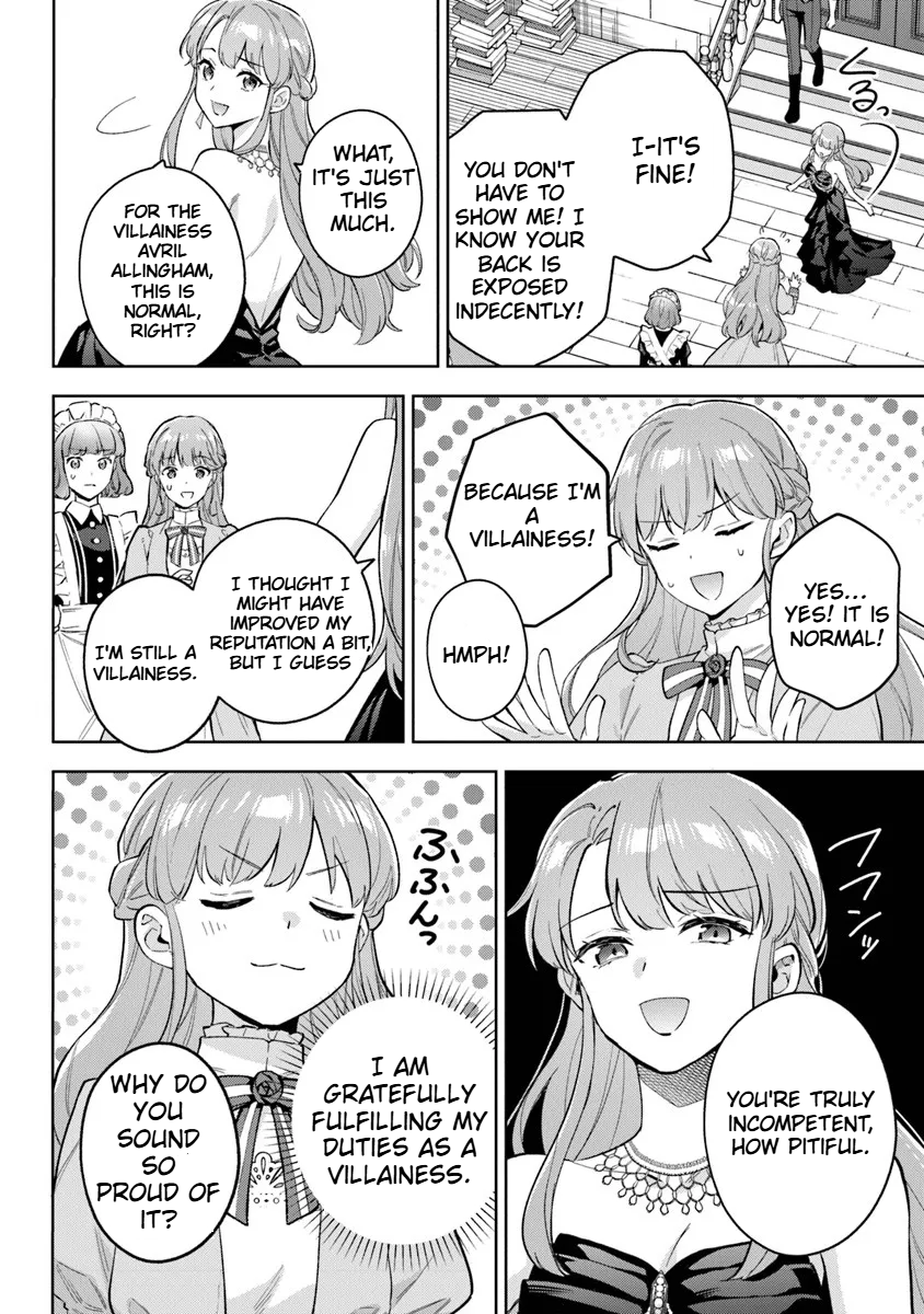 An Incompetent Woman Wants to Be a Villainess ~The Daughter Who Married as a Substitute for Her Stepsister Didn't Notice the Duke's Doting Chapter 20.1 Page 15