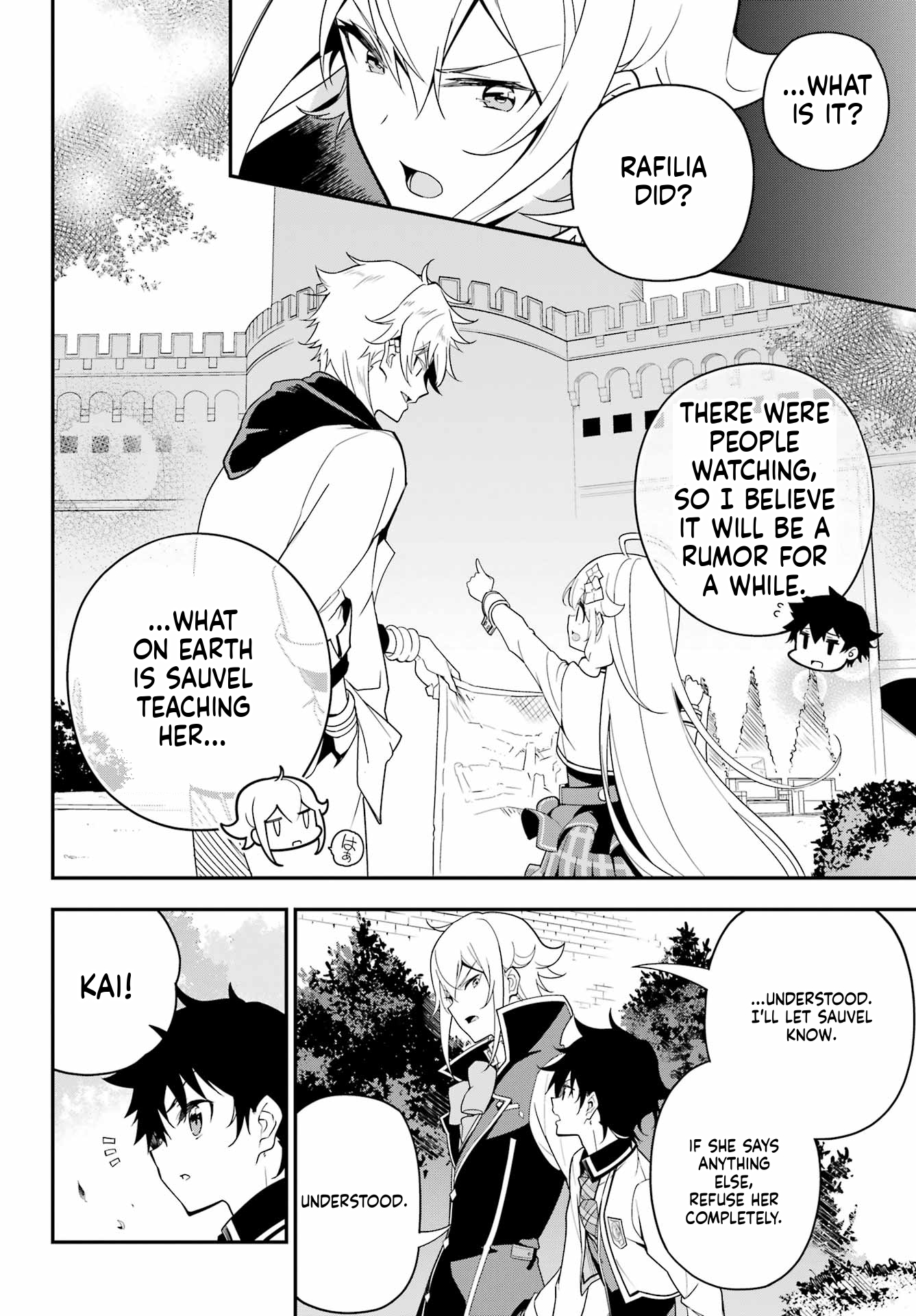 Chichi wa Eiyuu, Haha wa Seirei, Musume no Watashi wa Tenseisha. Chapter 47 Page 26