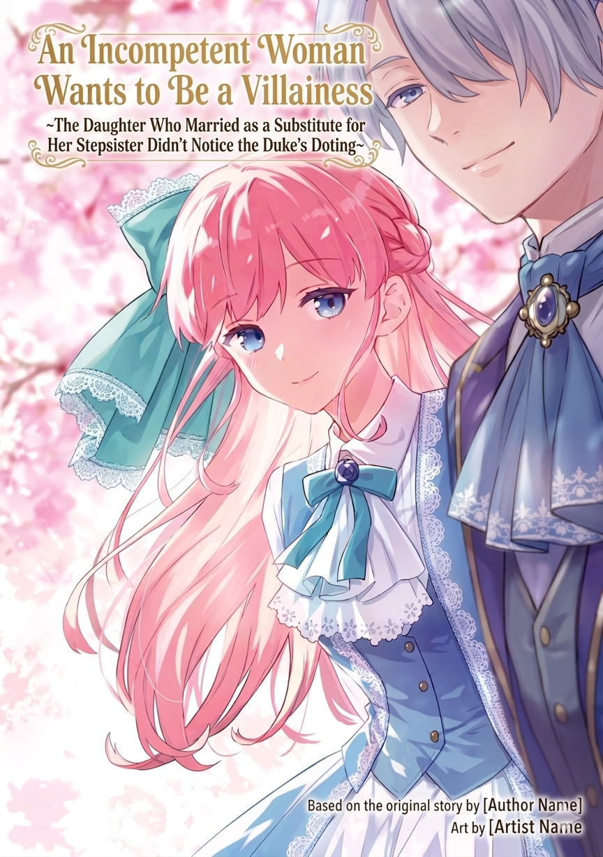 An Incompetent Woman Wants to Be a Villainess ~The Daughter Who Married as a Substitute for Her Stepsister Didn't Notice the Duke's Doting