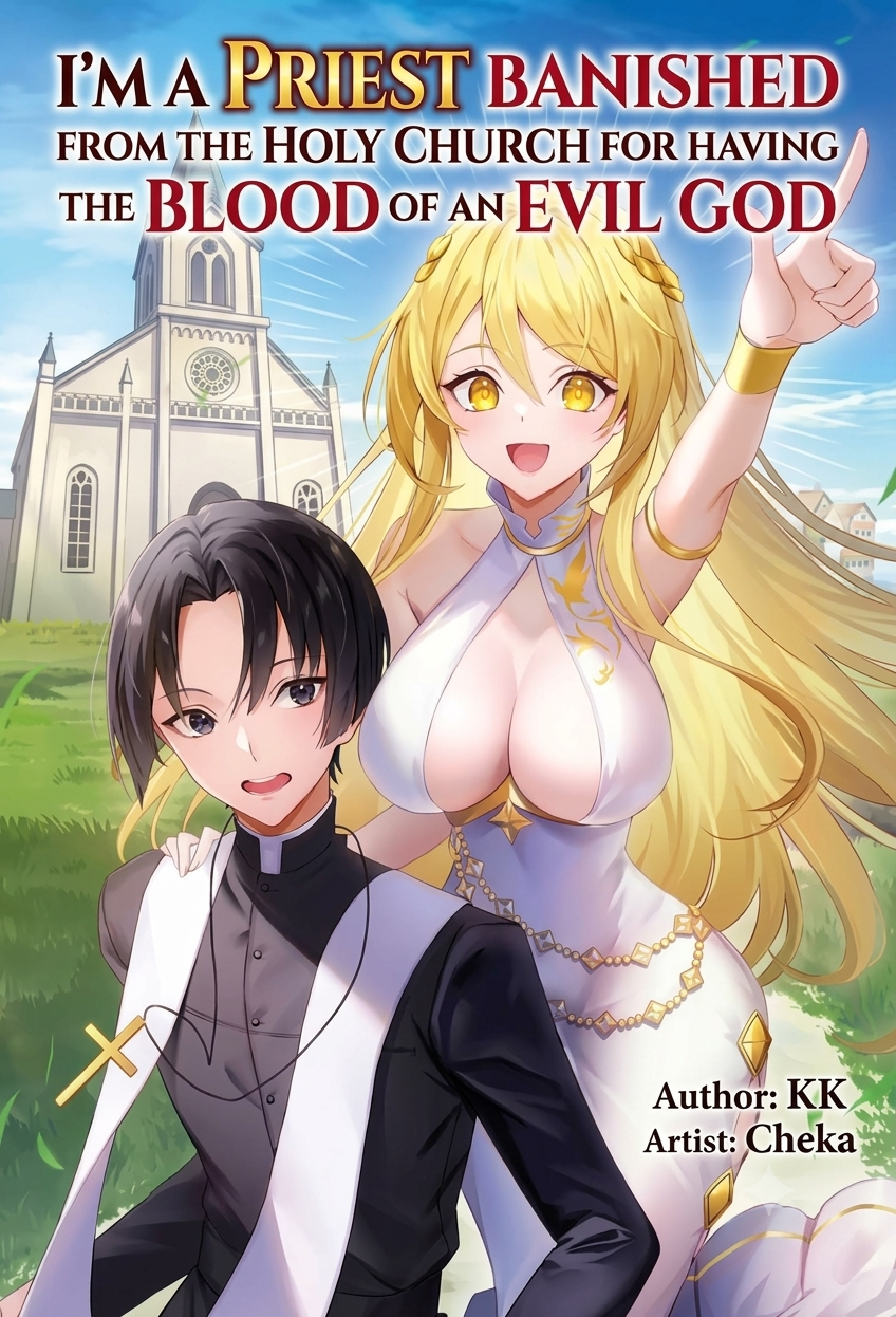 Cover of I’m a Priest Banished from the Holy Church for Having the Blood of an Evil God