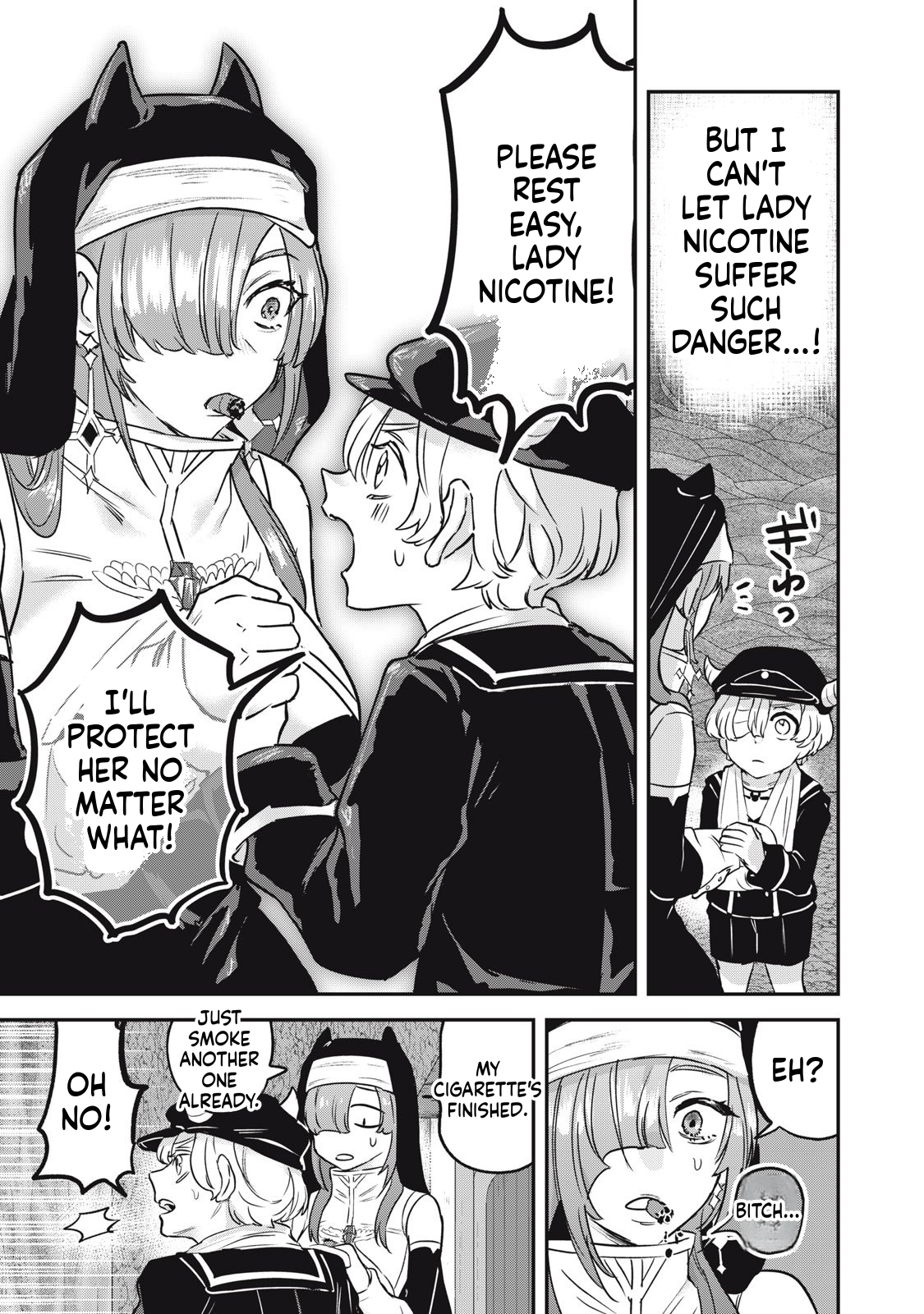 Heavy Smokers in Another World Chapter 6 Page 12