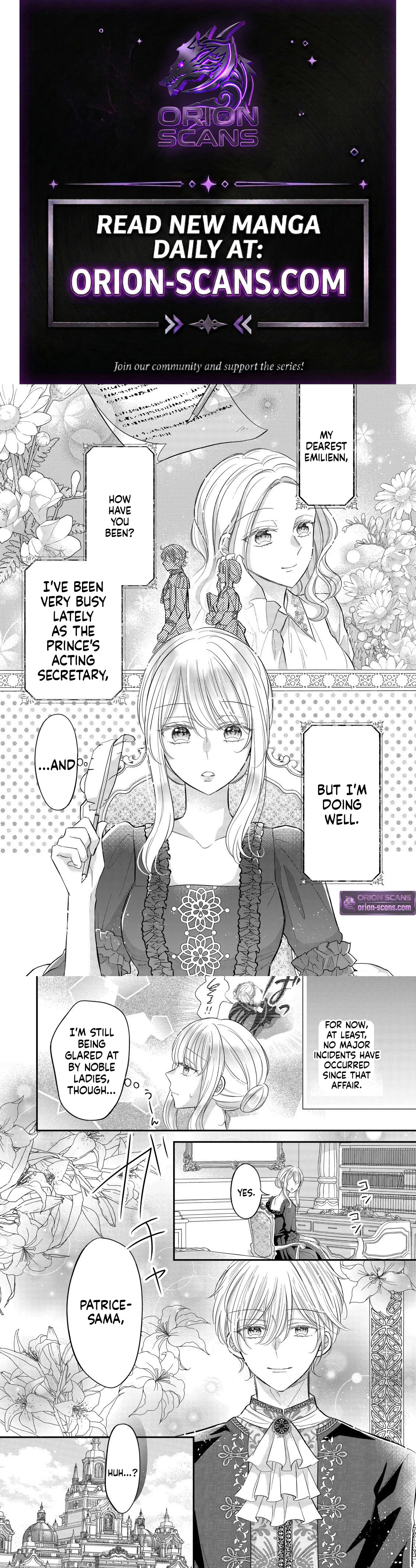 I Can't Escape the Overly Pushy Prince, but I'm Happy Chapter 4 Page 1