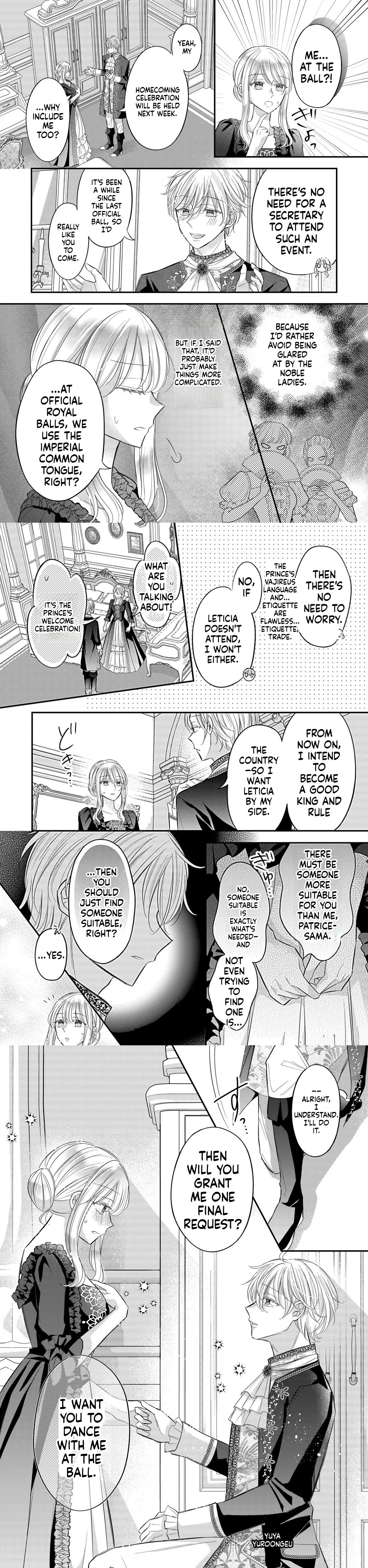 I Can't Escape the Overly Pushy Prince, but I'm Happy Chapter 4 Page 2
