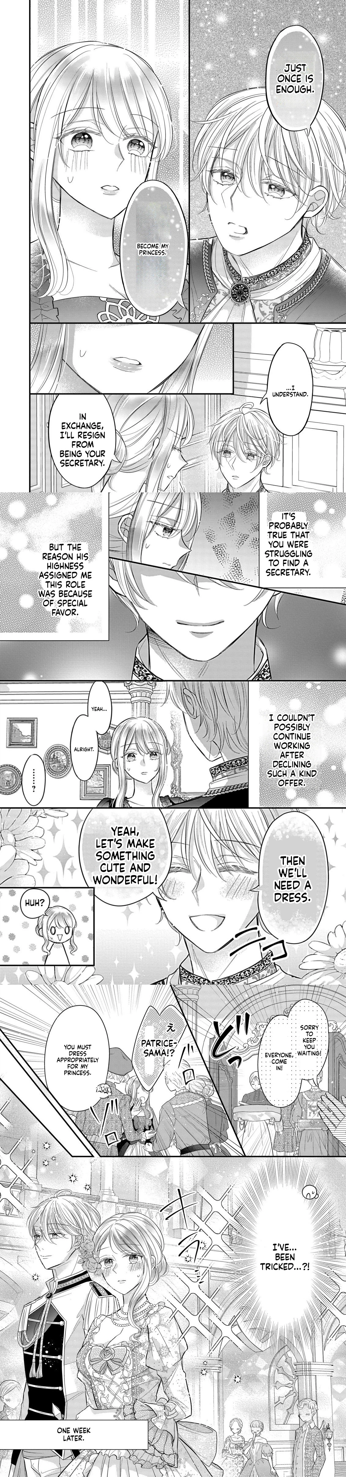 I Can't Escape the Overly Pushy Prince, but I'm Happy Chapter 4 Page 3