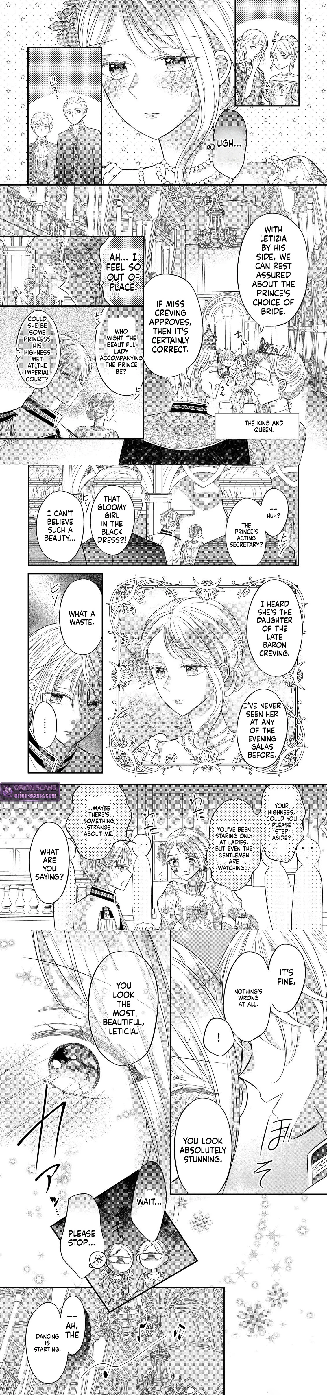 I Can't Escape the Overly Pushy Prince, but I'm Happy Chapter 4 Page 4
