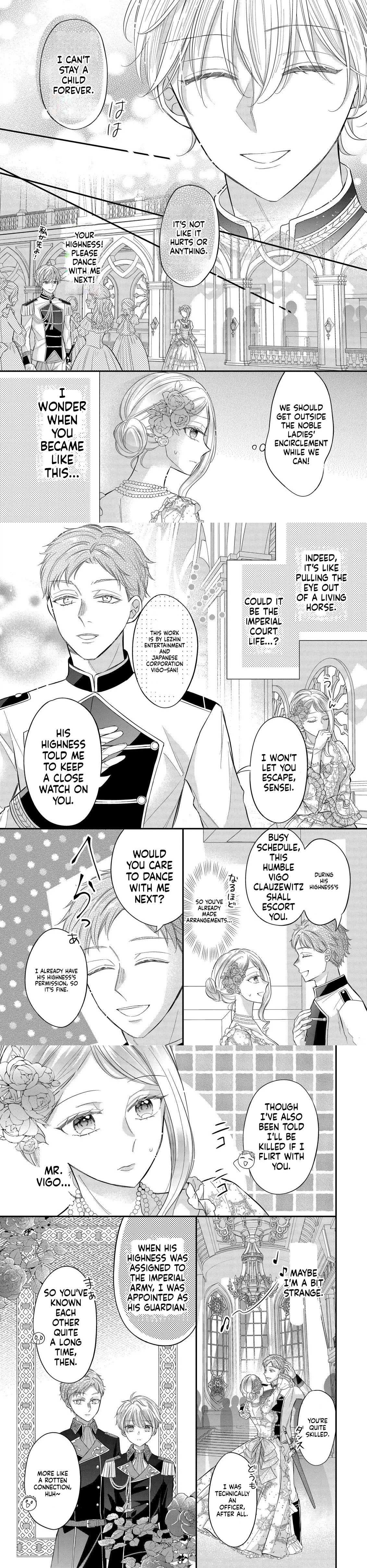 I Can't Escape the Overly Pushy Prince, but I'm Happy Chapter 4 Page 6