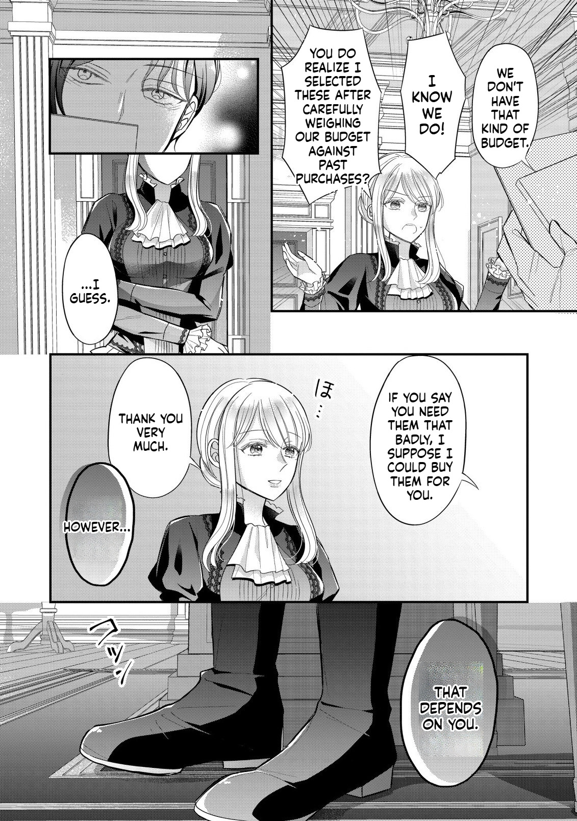 I Can't Escape the Overly Pushy Prince, but I'm Happy Chapter 1 Page 33
