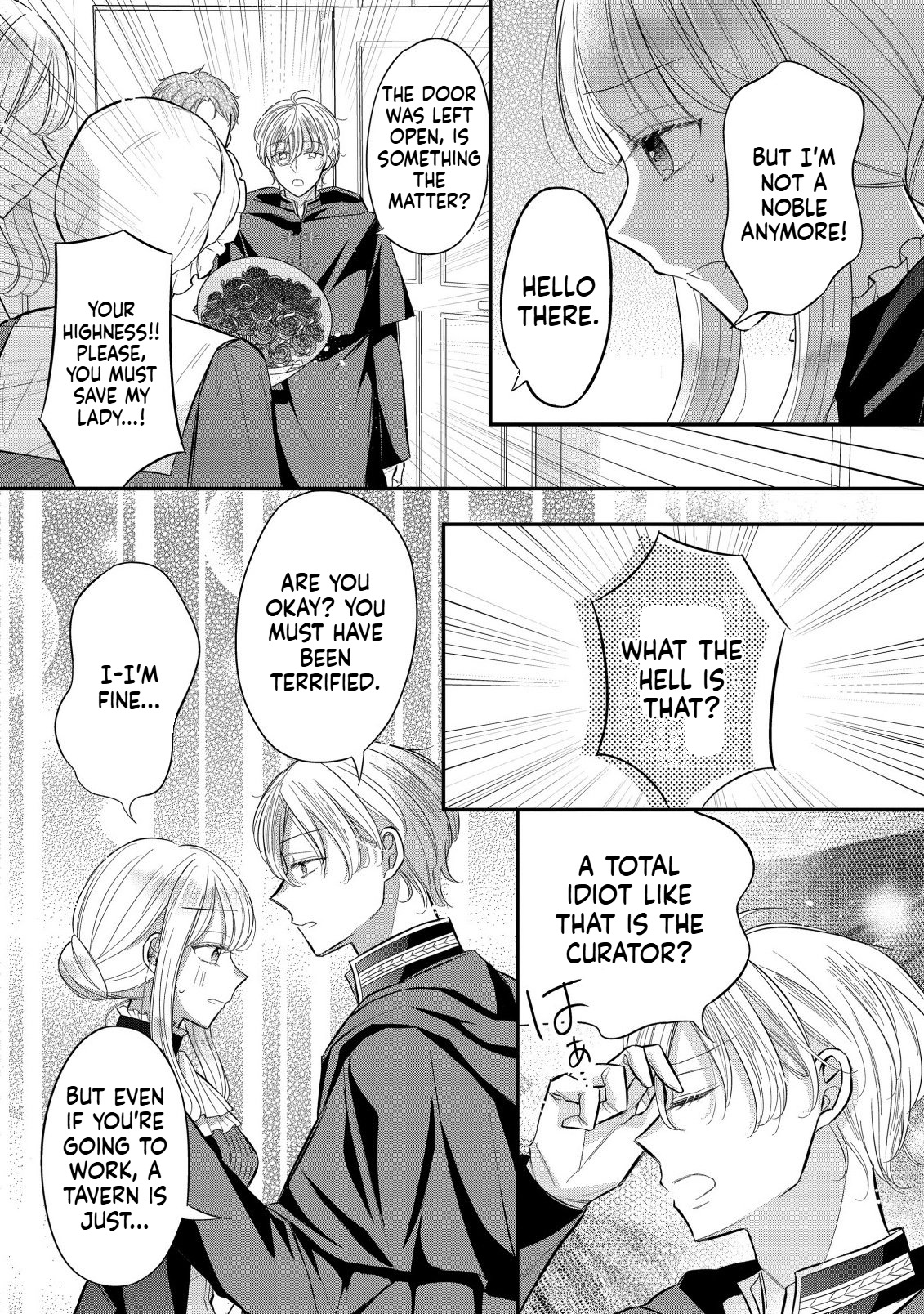 I Can't Escape the Overly Pushy Prince, but I'm Happy Chapter 1 Page 40