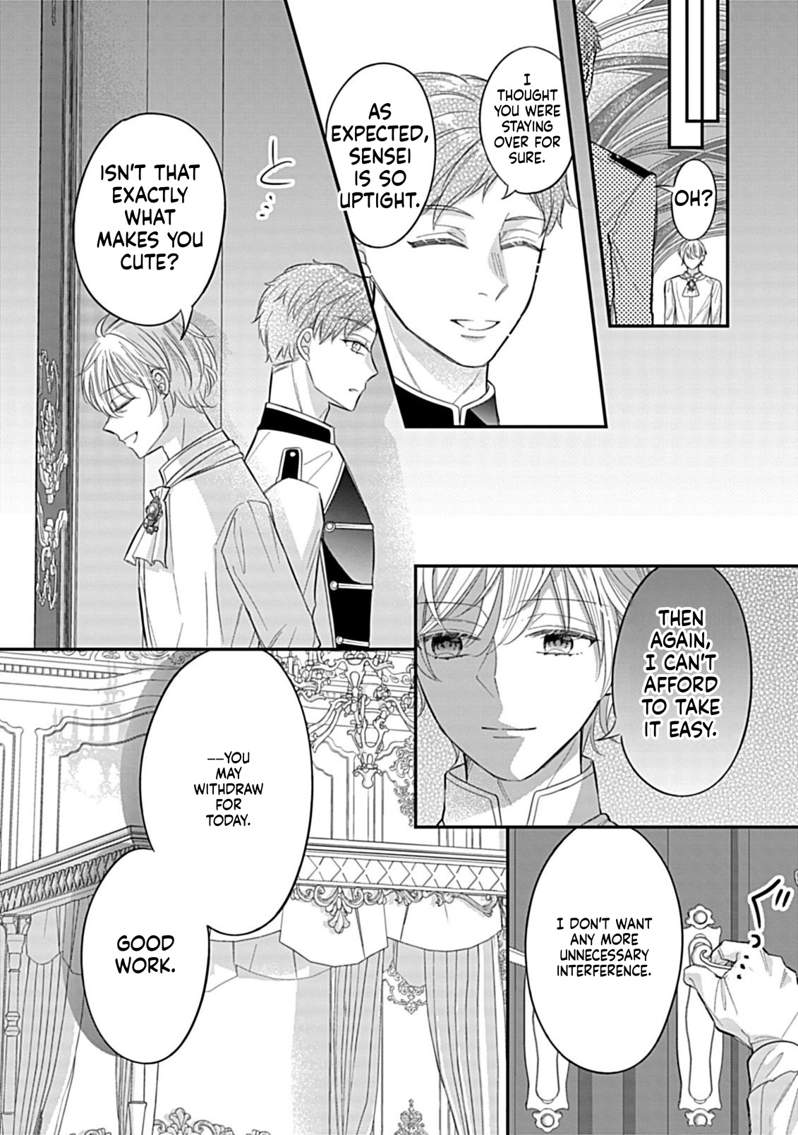 I Can't Escape the Overly Pushy Prince, but I'm Happy Chapter 3 Page 30