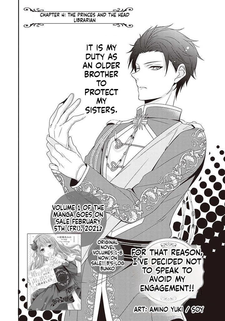 I Decided to be a Mute so That I can Escape My Engagement!! Chapter 4 Page 3