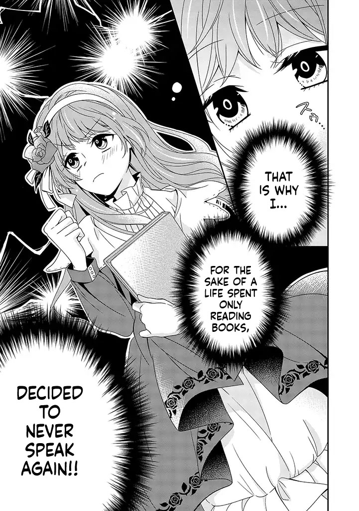 I Decided to be a Mute so That I can Escape My Engagement!! Chapter 1 Page 14