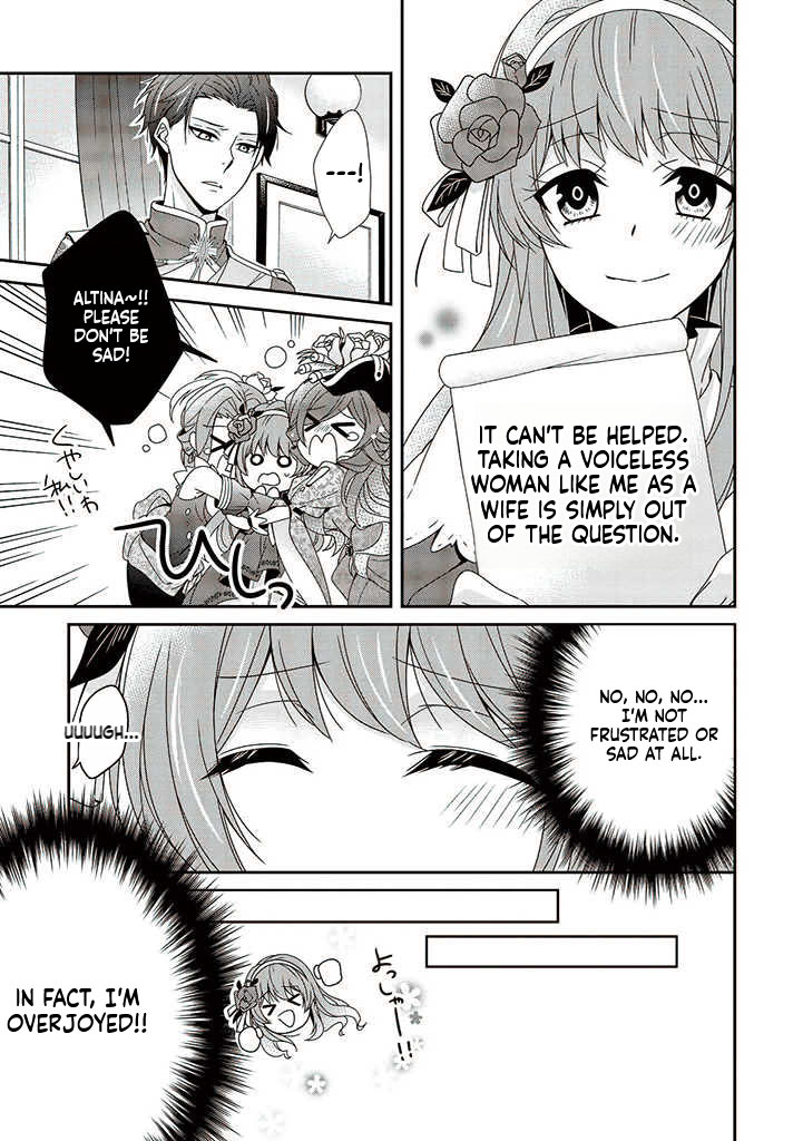 I Decided to be a Mute so That I can Escape My Engagement!! Chapter 1 Page 17