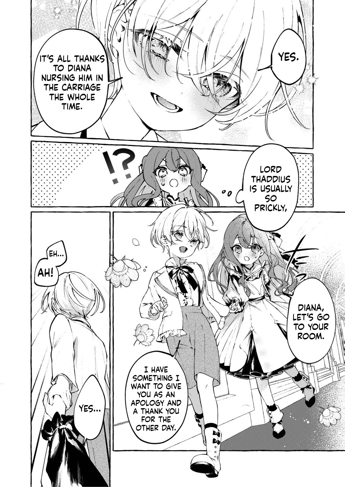 I Didn't Want to Be Killed, so I Admired My Villainous Fiancé, but for Some Reason He Fell in Love With Me Chapter 2 Page 17