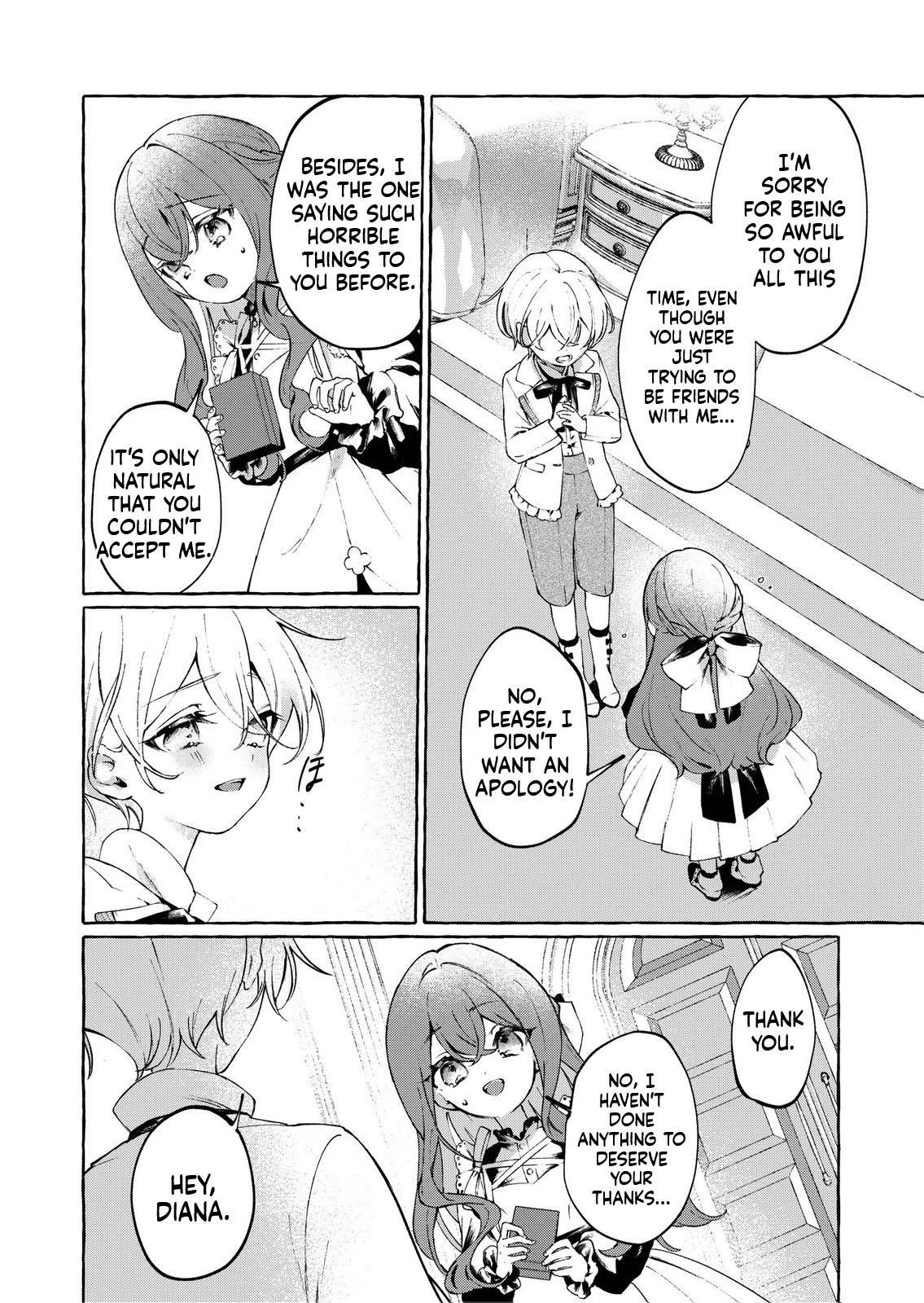 I Didn't Want to Be Killed, so I Admired My Villainous Fiancé, but for Some Reason He Fell in Love With Me Chapter 2 Page 21