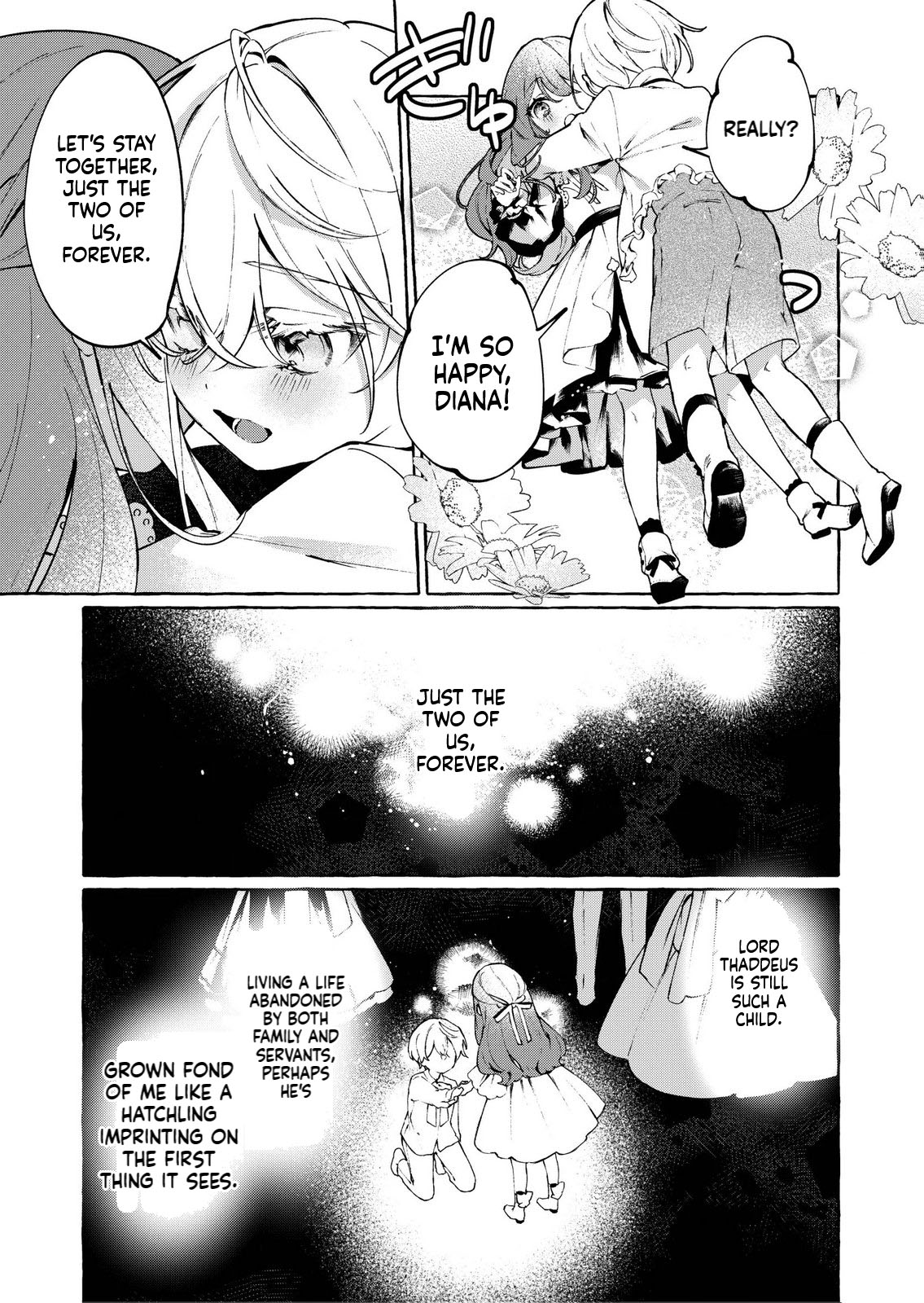 I Didn't Want to Be Killed, so I Admired My Villainous Fiancé, but for Some Reason He Fell in Love With Me Chapter 2 Page 23